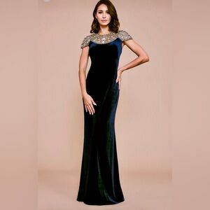 Tadashi Shoji Gown - Mother of the Bride Gown, Wedding Guest, Black Tie